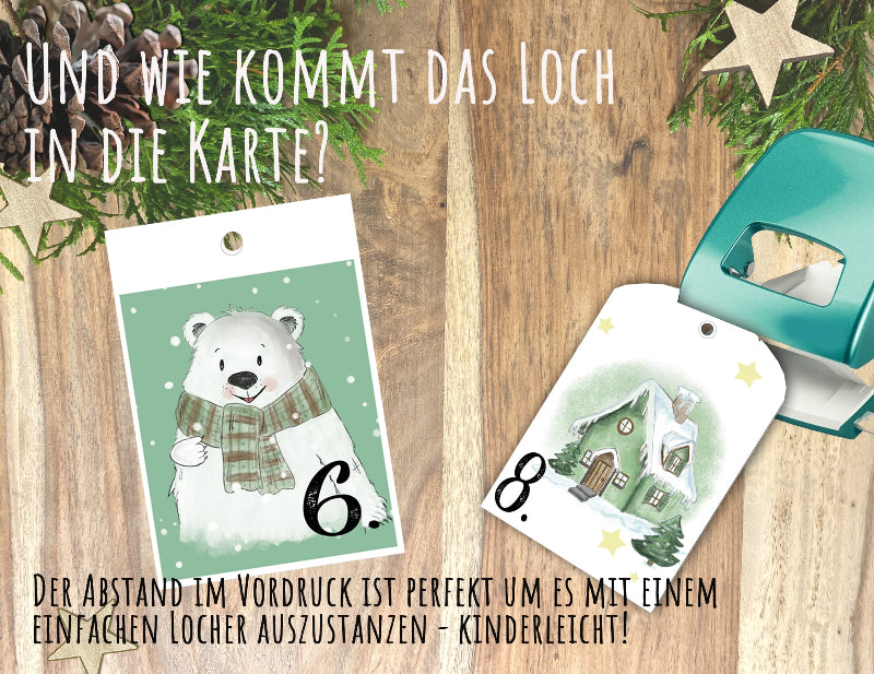 Adventskalender diy selbermachen basteln