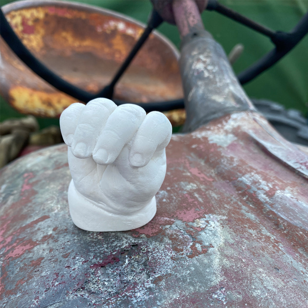 Gipsabdruck Set für Baby Hand oder Fuß. Herstellung in Deutschland.