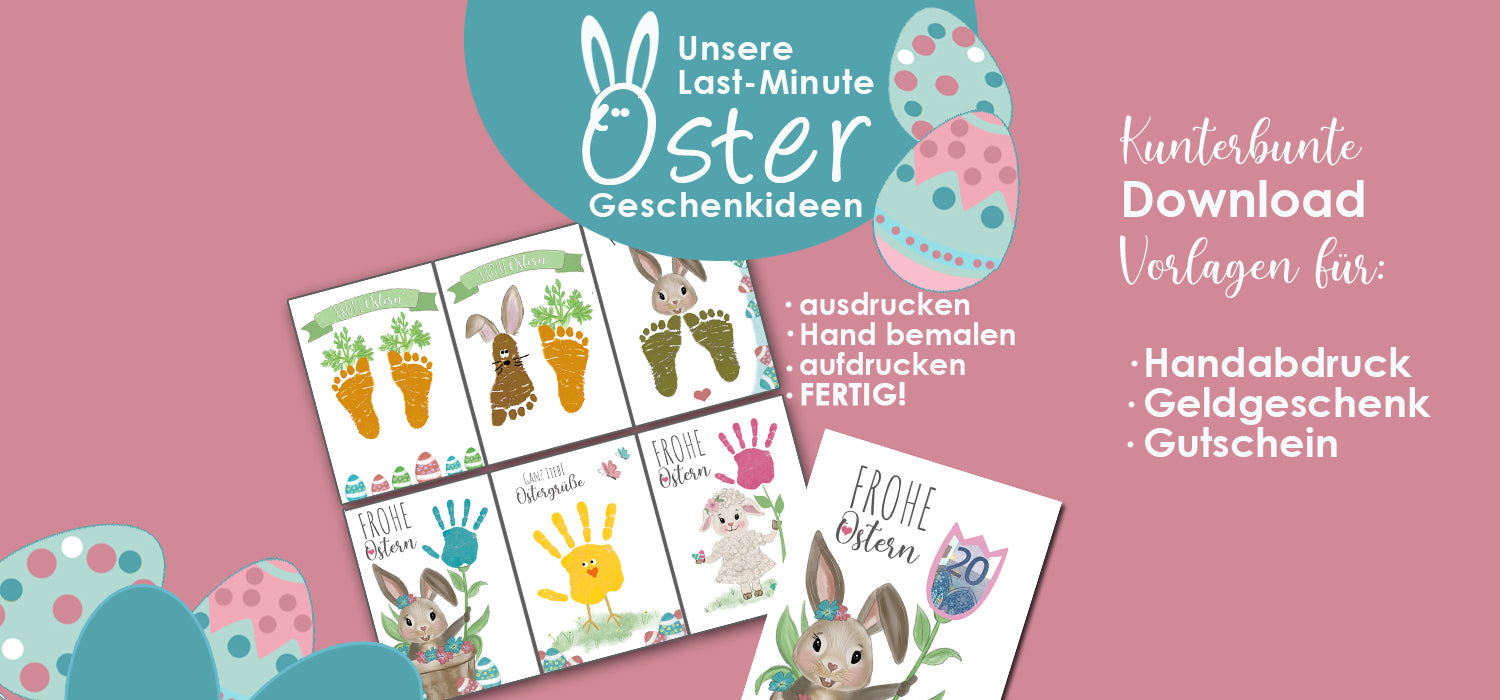 Handabdruck und Fußabdruck Vorlagen sofort download und ausdrucken