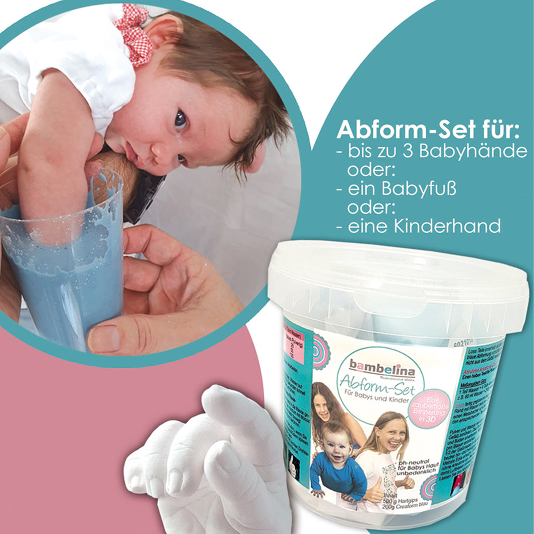 Handabdruck-Set für Baby- und Kinderhände oder Fuß, Art. 1003