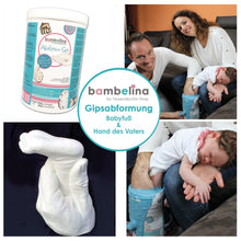 Lade das Bild in den Galerie-Viewer, bambelina® Handabdruck-Set Erwachsenen Einzelhand oder Mutter+ Baby
