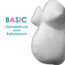 Lade das Bild in den Galerie-Viewer, Bauchabdruck-Set BASIC, Babybauch +  Brust bis Gr. 46
