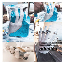 Lade das Bild in den Galerie-Viewer, bambelina® Handabdruck-Set Erwachsenen Einzelhand oder Mutter+ Baby
